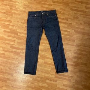 A.P.C. raw selvedge denim